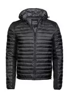 Hooded Outdoor Crossover Jacket Black/Black Melange