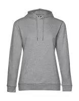 #Hoodie /women French Terry Heather Grey