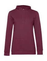 #Hoodie /women French Terry Wine