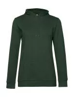#Hoodie /women French Terry Forest Green