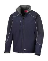 Ice Fell Hooded Softshell Jacket Navy/Navy