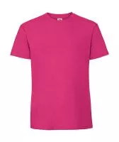 Iconic 195 Ringspun Premium T Fuchsia