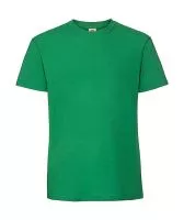 Iconic 195 Ringspun Premium T Kelly Green