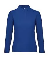 ID.001 LSL /women Polo Royal Blue