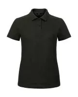 ID.001/women Piqué Polo Shirt Black