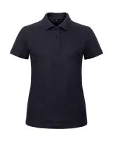 ID.001/women Piqué Polo Shirt Navy