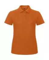 ID.001/women Piqué Polo Shirt Narancssárga