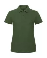 ID.001/women Piqué Polo Shirt Bottle Green