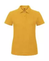 ID.001/women Piqué Polo Shirt Chili Gold