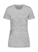 Intense Tech T-Shirt Women Grey Heather