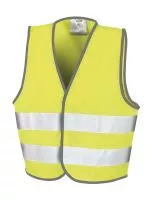 Junior Hi-Vis Safety Vest Fluorescent Yellow