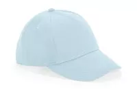 Junior Organic Cotton 5 Panel Cap Powder Blue