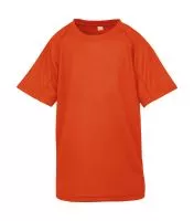 Junior Performance Aircool Tee Flo Orange