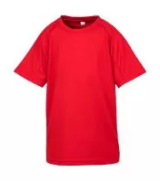 Junior Performance Aircool Tee Piros