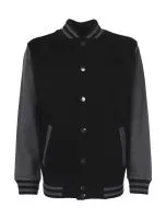 Junior Varsity Jacket Black/Charcoal