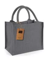 Jute Mini Gift Bag Graphite Grey/Graphite Grey