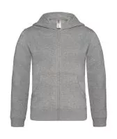 Kapucnis felső Full Zip/kids Sweat Heather Grey