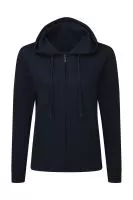 Kapucnis felső Full Zip Women Navy