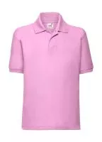 Kids 65/35 Polo Light Pink