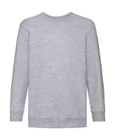 Kids Classic Set-In Sweat Heather Grey