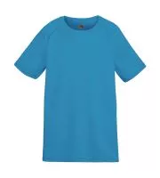 Kids Performance T Azure Blue