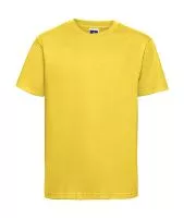 Kids` Slim T-Shirt Sárga