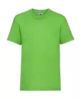 Kids Valueweight T Lime Green