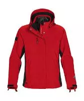 Ladies` Atmosphere 3-in-1 Jacket Stadium Red/Black