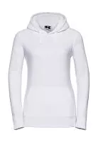 Ladies` Authentic Kapucnis felső Sweat Fehér