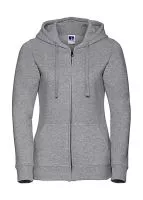 Ladies` Authentic Zipped Hood Light Oxford