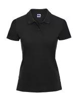 Ladies` Classic Cotton Polo Black