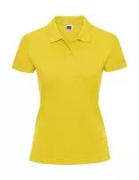 Ladies` Classic Cotton Polo Sárga