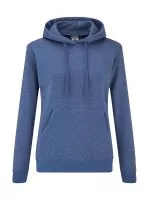 Ladies Classic Kapucnis felső Sweat Heather Royal