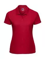 Ladies` Classic Polycotton Polo Classic Red