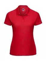 Ladies` Classic Polycotton Polo Bright Red
