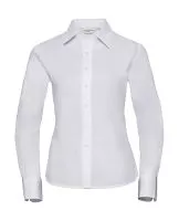 Ladies’ Classic Twill Shirt LS Fehér