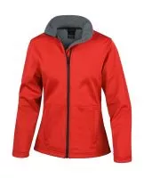 Ladies` Core Softshell Jacket Piros