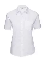 Ladies` Cotton Poplin Shirt Fehér