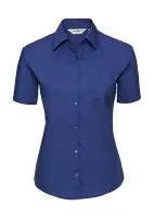 Ladies` Cotton Poplin Shirt Aztec Blue
