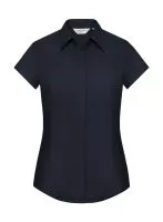Ladies` Fitted Poplin Shirt French Navy