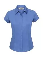Ladies` Fitted Poplin Shirt Corporate Blue
