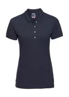 Ladies` Fitted Stretch Polo French Navy