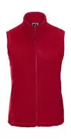 Ladies’ Gilet Outdoor Fleece Classic Red