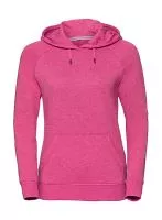 Ladies HD Kapucnis felső Sweat Pink Marl