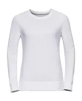 Ladies HD Raglan Sweat Fehér