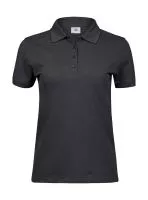 Ladies Heavy Polo Pique Dark Grey