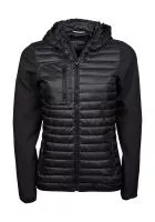 Ladies` Hooded Crossover Jacket 