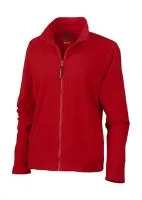 Ladies Horizon High Grade Microfleece Jacket Cardinal Red