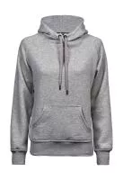 Ladies Kapucnis felső Sweat Heather Grey