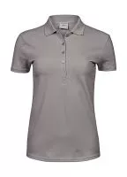 Ladies Luxury Stretch Polo Stone